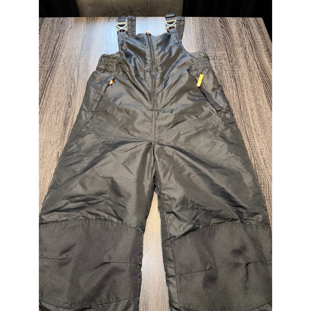Champion Youth Snow Bib Overalls Black Insulated Winter Ski‎ Pants L 12–14